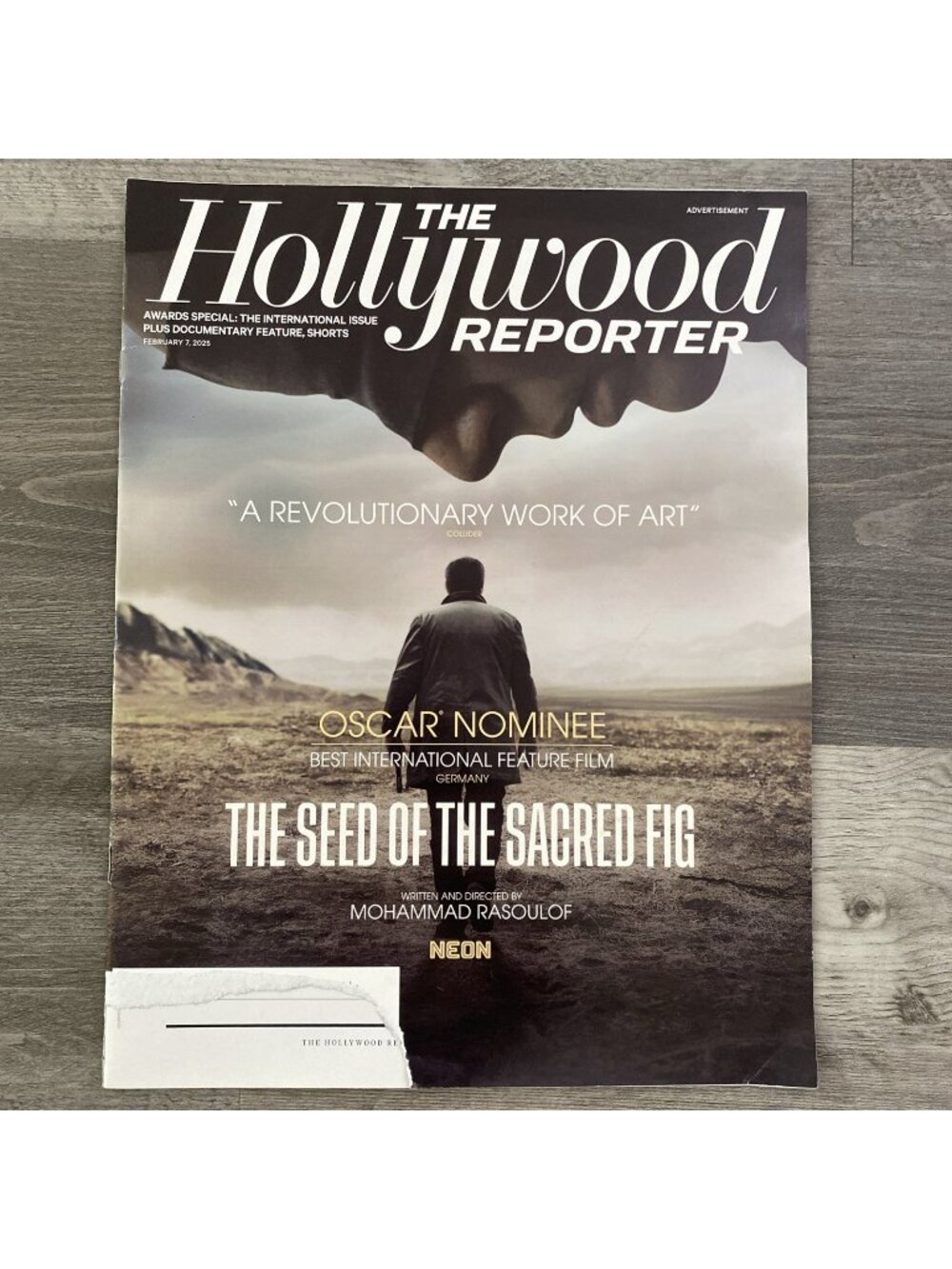The Hollywood Reporter THE SEED OF THE SACRED FIG Awards Special International